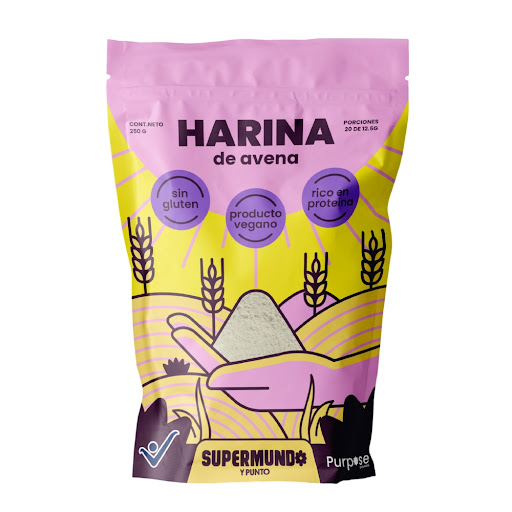 Harina De Avena Purpose Sin Gluten DoyPack x 250 gr