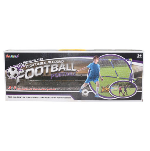 Cancha De Futbol 3 En 1 Caja Plasticos Asociados  x 1 Esta versátil cancha de fútbol 3 en 1 permite ensamblarse en tres tamaños diferentes, adaptándose a las necesidades del juego y el espacio disponible. Su diseño flexible brinda a los niños una experie