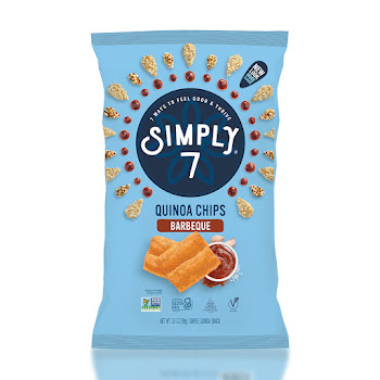 Chips de Quinua Simply 7   Queso BBQ x 99 gr  
