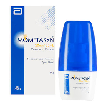 Mometasyn Mometasona Furoato 50mg/100ml Abbott Inhalador x 200 Dosis  
