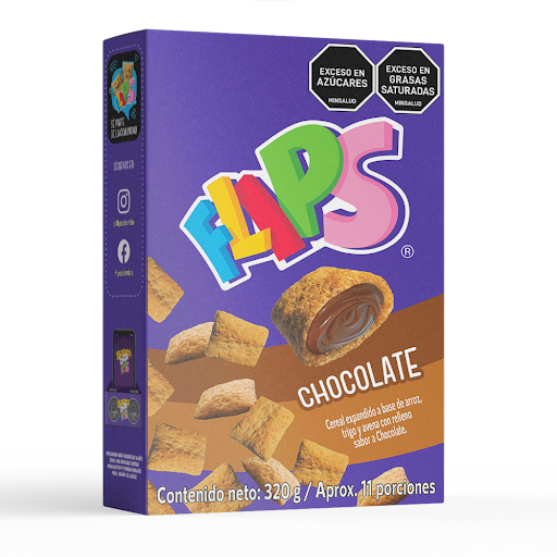 Cereal Flips De Chocolate x 320 gr