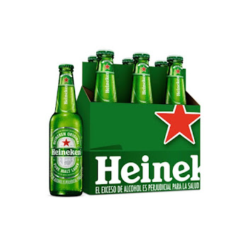 Cerveza Heineken Sixpack Botella x 330ml  