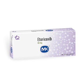 Etoricoxib MK 60 mg Caja x 14 Tabletas  