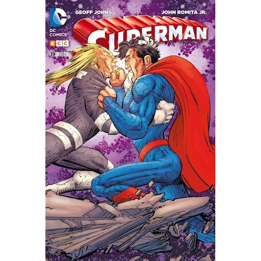 Superman No. 39 Generico Libro x 1.0 SUPERMAN Nº 39   Este mes, sabremos cuál es el desenlace del trepidante arco argumental con el que Geoff Johns y John Romita Jr. han dado un soplo de aire fresco al Hombre de Acero ¿y descubriremos el