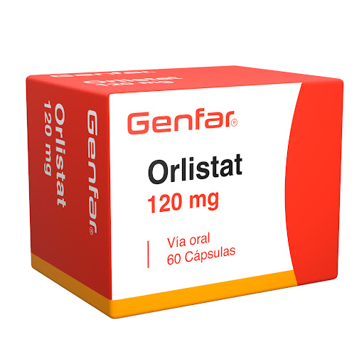 Orlistat 120 mg Genfar Caja x 60 Cápsulas