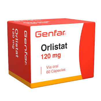 Orlistat 120 mg Genfar Caja x 60 Cápsulas  