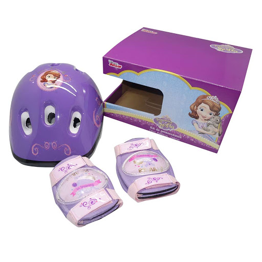 Solo Online Set De Proteccion Princesa Sofia Con Casco X 1 Unidad