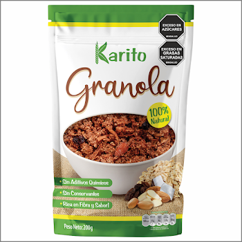 Granola Kartito   Almendras Coco Maní x 200 gr  