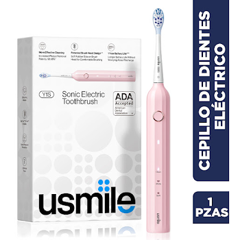 Cepillo De Dientes Electrico Sonico Usmile Y1S  Rosado x 1 und   