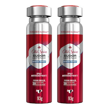 Spray Antitranspirante Old Spice Extreme Protect 150 ml Frasco x 2 und  
