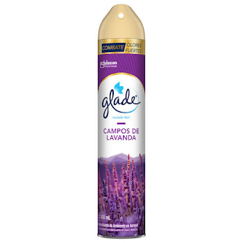 Ambientador Glade   Aerosol Lavanda x 400 ml  