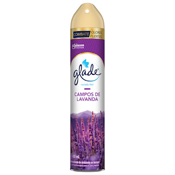 Ambientador Glade   Aerosol Lavanda x 400 ml  
