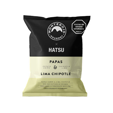 Papas Monterojo X Hatsu   Lima Chipotle x 100 gr  