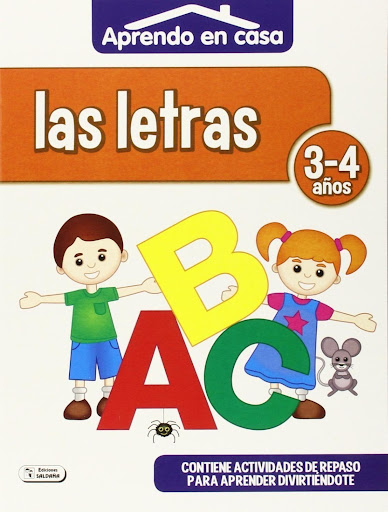 Las Letras. Aprendo En Casa. 3-4 Años Ediciones Saldana Libro x 1 LAS LETRAS (3-4 AÑOS) APRENDO EN CASAEditorial: SALDAÑAIdioma: CASTELLANOEncuadernación: Sin definirISBN: 8436026776117Año de edición: 2013Plaza de edición: ESPAÑAFecha de lanzamiento: 05/02/2016 Pro