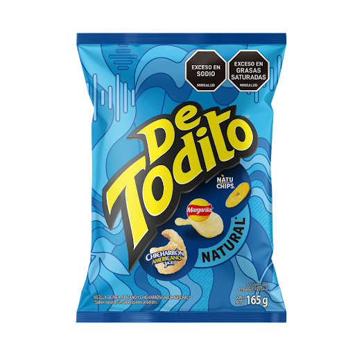 Pasabocas De Todito Natural x 165 gr