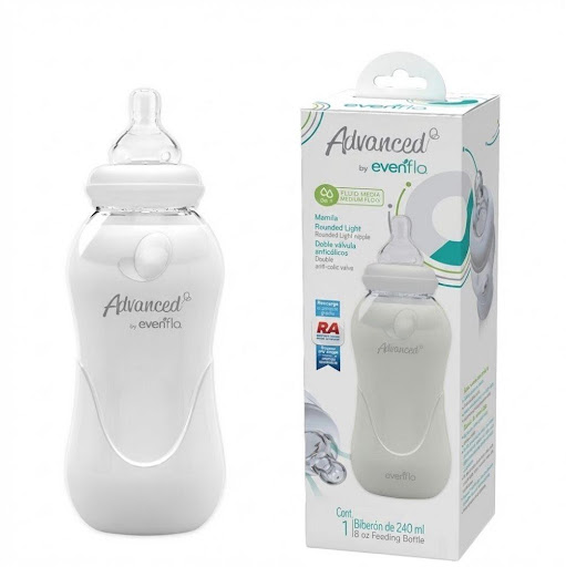 Biberon Cuello Estándar 8 Onzas Advanced - Evenflo EVENFLO UNIDAD x 1 UND Biberón Advanced By Evenflo® Cuello Estándar Anticólicos 240ml/8oz

Ideal para bebés de 3 meses en adelante.

Flujo Medio

Edad: De 3 a 6 meses