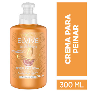 Crema De Peinar Loreal Elvive Oleo Coco x 300 ml  