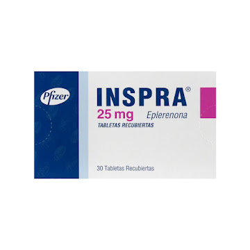 Inspra Eplerenona 25 mg Pfizer Caja x 30 Tabletas  