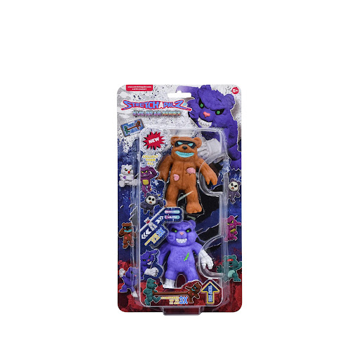 Figura Stretchapalz Mercurius y Lilitu Serie Osos Malvados Stretchapalz Caja x 1 Las figuras Mercurius y Lilitu Stretchapalz de 8 cm de la serie Osos Malos son una adición emocionante y versátil para cualquier colección de figuras de acción. Con un diseño innovador, cada muñeco cu