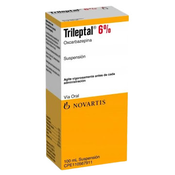 Trileptal Oxcarbazepina 6% Novartis 300 mg x 100 ml  
