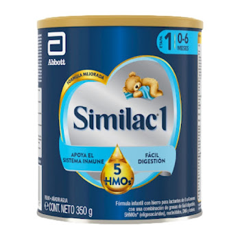 Fórmula Infantil Similac 1 5 HMO 0-6 Meses Lata x 350 gr  