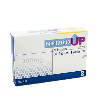 Neuro Up Sulbutiamina 200 mg Incobra Caja x 30 Tabletas  
