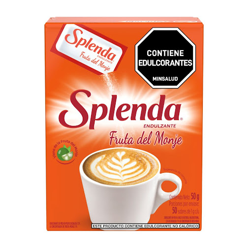 Splenda Endulzante Frutos Del Monje Caja x 50 Gr