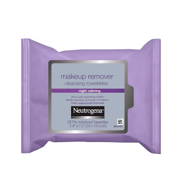 Toallitas Desmaquillantes Neutrogena Night Calming Paquete x 25 und  