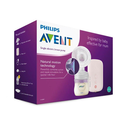Extractor Eléctrico Sencillo Confort SCF395/11 Avent Caja x 1 Exprima comodidad y eficacia con el extractor eléctrico Philips Avent! Gracias a su tecnología de movimiento natural, estimula el flujo de leche en solo un minuto. Almohadilla adaptable, ideal para to