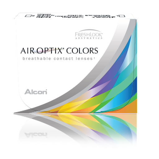 Lentes de Contacto  Air Optix Colors Caja x 2 und +0.00 ST GRIS INTENSO  