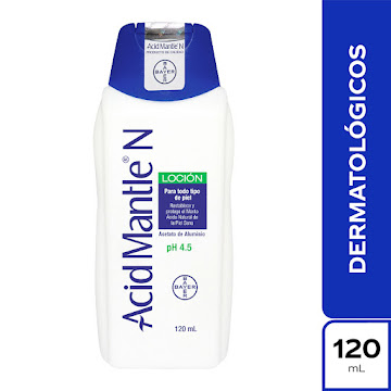 Acid-Mantle N Acetato de Aluminio 0.05 g Bayer Loción Frasco x 120 ml  