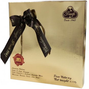 Chocolates Estuche Dorado Triunfo x 90 gr  