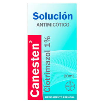 Canesten 1% Antimicótico   Frasco X20ml Bayer Clotrimazol                