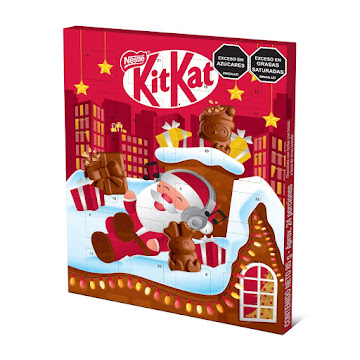 Chocolates Kitkat Nestle   Advent Calendar Navidad x 12 und 