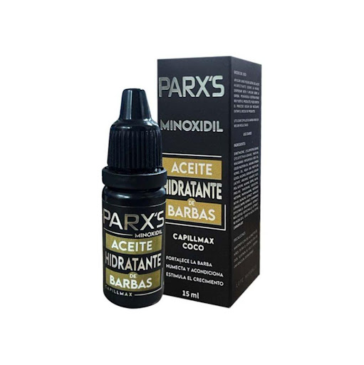 Aceite Hidratante Para Barba Parx´s Minoxidil Parx's Gotero x 1 Potencia el crecimiento de tu barba con el Aceite de Minoxidil Parx's. Enriquecido con Capillmax coco, fortalece desde la raíz, acondiciona y brinda un brillo natural. Su combinación única humecta pro