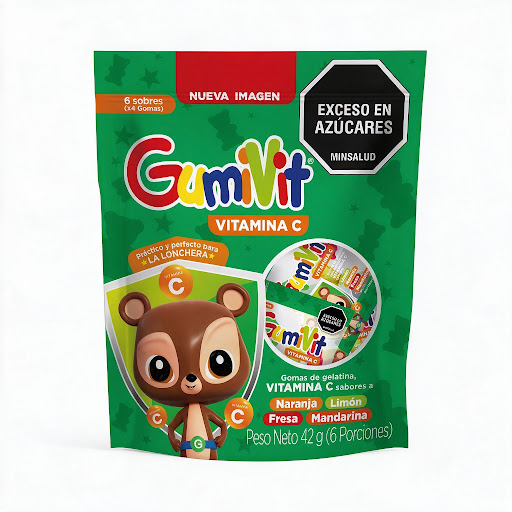 Gumivit C Multivitaminico P Sachet x 6 Sobres