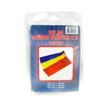 Set Sportiva Banda Elástica Ir97601 x 3 und