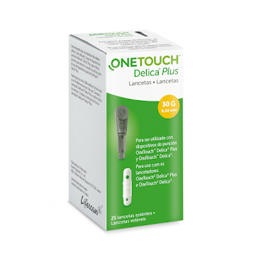 Lancetas One Touch Delica x 25 und  