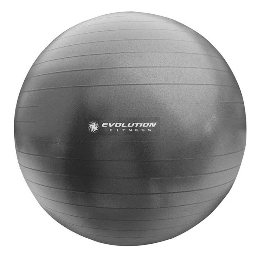 Balón De Pilates Evo 65 Cm Gris Con Inflador EVOLUTION FITNESS Unidad x 1 Conoce el Balón de Pilates evo, tu aliado versátil para potenciar tu bienestar, confeccionado con material duradero y antideslizante, este balón ofrece un soporte firme para tus ejercicios, su diseño 