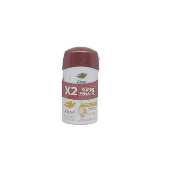 Desodorante Mujer Dove Tono Uniforme Caléndula Barra 45 gr Pack x 2 und  