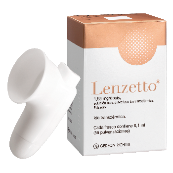 Lenzetto Estradiol 1.53 mg Gedeon Farma Frasco x 8.1 ml  