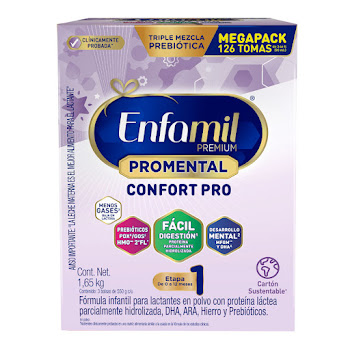 Fórmula Infantil Enfamil Premium Promental Confort Pro Caja x 1650 gr  