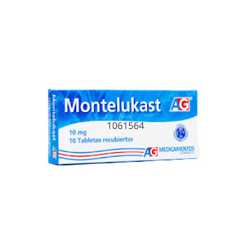 Montelukast AG 10 mg Caja x 10 Tabletas  