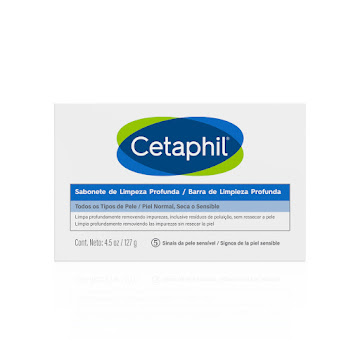 Jabón Barra Cetaphil de Limpieza Profunda Rostro y Cuerpo x 127 gr  