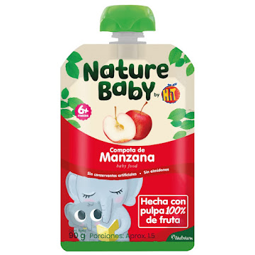 Compota Nature Baby Manzana x 90 gr   