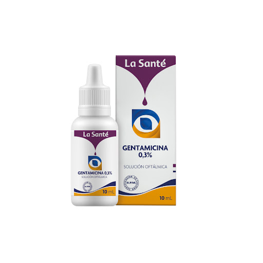 Gentamicina La Santé 0.3% Gotas Oftálmicas Frasco x 10 ml