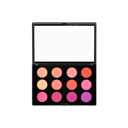 Paleta Profesional De 12 Rubores Blush Palette Medium To Dark X 39 Gr SACHA COSMETICS Paleta de rubor en polvo compacto  x 1 Un maquillador debe tener. Esta colección emocionante, ligera y conveniente de doce (12) colores de mejillas presenta una mezcla de tonos mates, metálicos y perlados. Los tonos ricos en color y sin de