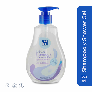 Shampoo Shower Gel Farmatodo Bebé x 350 ml   