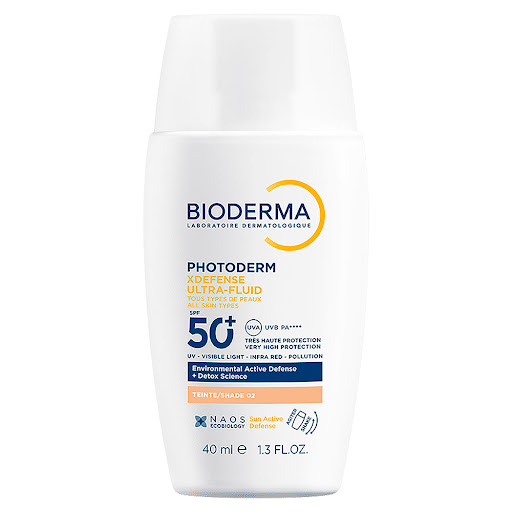 Protector Solar Bioderma Photoderm Xdefense Ultra Fluid Spf50 Claro x 40 ml