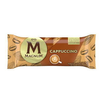 Helado Magnum Cappuccino Con Capa Crujiente De Chocolate x 90 ml  